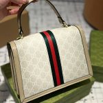 Gucci Ophidia Small Top Handle Bag Beige 25Cm 651055 Uulag 9682 - Image 4