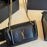 Saint Laurent Mini Nolita In Black 18cm 6727381el071000 - Image 3