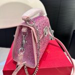 Valentino Vsling Mini Handbag With Sparkling Rose Quartz 19Cm 3W0B0G97Thv D0M - Image 6