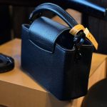 Louis Vuitton Capucines East West Mini Bag Black 22cm M23955 - Image 4