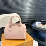Louis Vuitton Speedy Bandoulière 20 Monogram Pink 20cm M47136 - Image 4