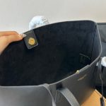 Saint Laurent Shopping In Leather Tote Bag Black 33Cm 600281Csv0J1000 - Image 6