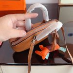 Hermes Bolide 1923 Mini Bag Leather Brown 18Cm H075180CK37 - Image 5