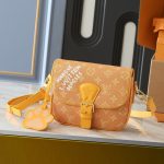 Louis Vuitton Montsouris Messenger Monogram Yellow 20cm M12694 - Image 3