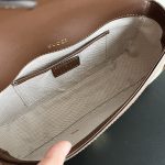 Gucci Horsebit 1955 Small Top Handle Bag Beige And Brown 22Cm - Image 3