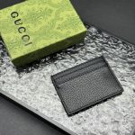 Gucci Animalier Leather Card Case Black 10cm 523685 Dj20t 1000 - Image 7