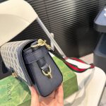 Gucci Luce Small Shoulder Bag Beige And Blue Original 27Cm 786027 Fadac 8559 - Image 5