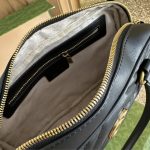 Gucci Marmont Small Top Handle Bag Black 25Cm 795199 Aabzb 1000 - Image 5