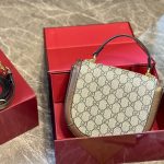 Gucci Horsebit 1955 Mini Top Handle Bag Beige And Ebony ‎14Cm 781387 92Tcg 8563 - Image 5