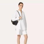 Valentino Garavani Ohval Shoulder Bag Black 28Cm 5W2B0N88Cvc 0No - Image 8