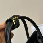 Prada Medium Leather Tote Bag Black 32Cm 1Bg538 2Cys F0002 V Ooo - Image 5