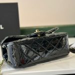 Chanel Mini Classic Handbag With Top Handle Black 20cm As2431 B18237 94305 - Image 6