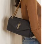 Saint Laurent Calypso Small In Plunged Black 27Cm 734153Aacqo1000 - Image 8