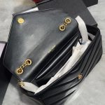 Saint Laurent Loulou Medium Chain Bag Black 29cm 801439aaeax1000 - Image 5