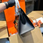 Hermes Birkin 20 Sac Faubourg Alligator Black Matte 20Cm - Image 5