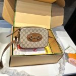 Gucci Horsebit 1955 Mini Shoulder Bag Beige And Ebony 18Cm ‎760196 92Tcg 8563 - Image 6