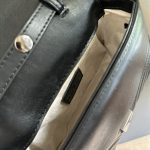 Gucci Gg Marmont Mini Top Handle Bag Black And Black 22Cm 702563 Dtdfv 1000 - Image 6