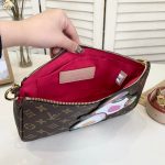 Louis Vuitton X Takashi Murakami Pochette Monogram Brown 28cm M13440 - Image 6