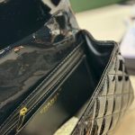 Chanel Mini Classic Handbag With Top Handle Black 20cm As2431 B18237 94305 - Image 5