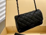 Chanel Flap Bag Black 20Cm - Image 9
