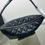 Chanel Maxi Size Hobo Bag Black Leather And Gold Tone Metal Black 27Cm As4339 B13833 94305 - Image 9