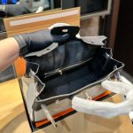 Hermes Birkin 25 Toile H Black 25cm - Image 7