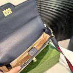 Gucci Luce Small Shoulder Bag Beige And Blue Original 27Cm 786027 Fadac 8559 - Image 7