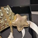 Chanel Mini Flap Bag Star Coin Purse Yellow Gold 20Cm As4646 B14873 Nt671 - Image 10