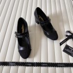 Chanel Mary Janes And Grosgrain Black G45696 B16524 Nx492 - Image 8