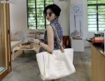 Chanel Shopping Bag With Pearls White 38Cm - Image 3