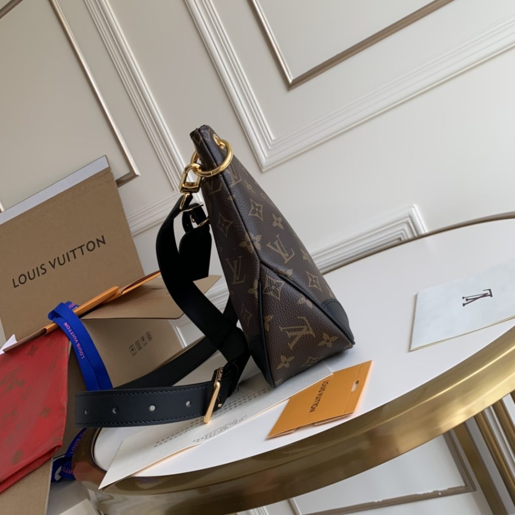 Louis Vuitton Odéon PM Monogram Canvas Black 28Cm M45353 - Image 3