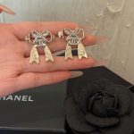 Chanel Stud Earrings With Gold Abg598 B22434 U4561 - Image 6