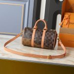 Louis Vuitton Keepall Bandoulière 25 Brown 25Cm M15428 - Image 5