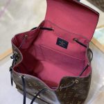 Louis Vuitton Montsouris PM Monogram Canvas Backpack Black 33cm M45515 - Image 8