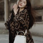 Fendi Ff Poncho Multicolor Wool And Cashmere Fxx715aeowf0qt1 - Image 7