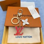 Louis Vuitton X Murakami Lv Iconic Monogram Multicolor Key Holder Fuchsia M02466 - Image 4