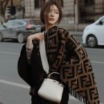 Fendi Ff Poncho Multicolor Wool And Cashmere Fxx715aeowf0qt1 - Image 5