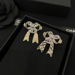 Chanel Stud Earrings With Gold Abg598 B22434 U4561 - Image 4