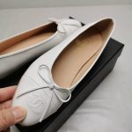 Chanel Ballet Flats White - Image 8