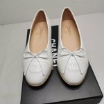 Chanel Ballet Flats White - Image 3