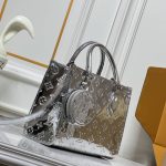 Louis Vuitton Onthego PM Silver 25cm M26373 - Image 4