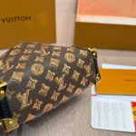 Louis Vuitton Side Trunk MM Monogram Canvas Brown 23cm M27036 - Image 9