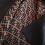 Fendi Junior Cape Black And Logo Reversible Cape Jfq056aklsf1m0t - Image 9