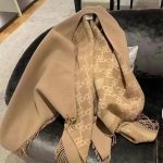 Fendi Fringed Wrap Poncho In Brown Fxx715ahrff0qu5 - Image 4