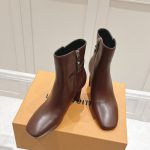 Louis Vuitton Silhouette Ankle Boot Brown 1Aifg7 - Image 6
