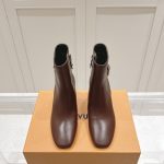 Louis Vuitton Silhouette Ankle Boot Brown 1Aifg7 - Image 4