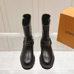 Louis Vuitton Silhouette Ankle Boot Black 1Aibqr - Image 4