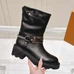 Louis Vuitton Silhouette Ankle Boot Black 1Aibqr - Image 3