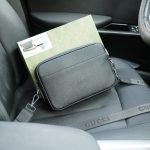 Gucci Gg Emblem Small Crossbody Bag Black 27Cm 850242 Aafom 1053 - Image 7