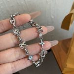 Louis Vuitton Lv Sailor Medium Bracelet Silver M03187 - Image 6